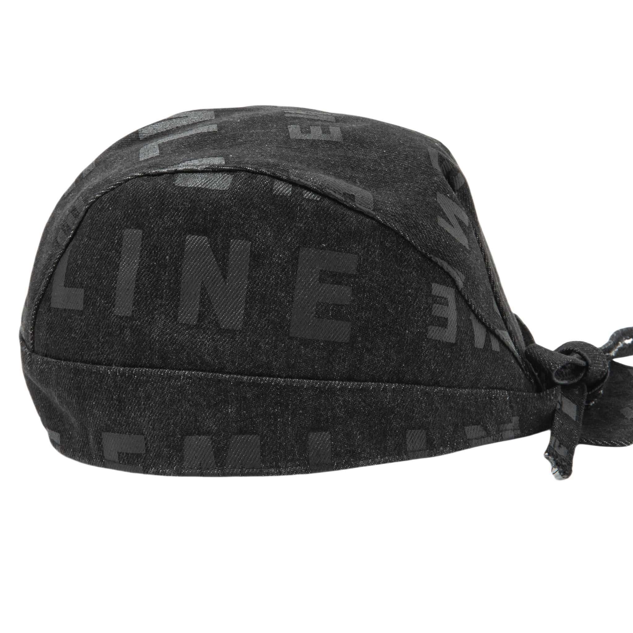 Biker Hat Design 001 - Black