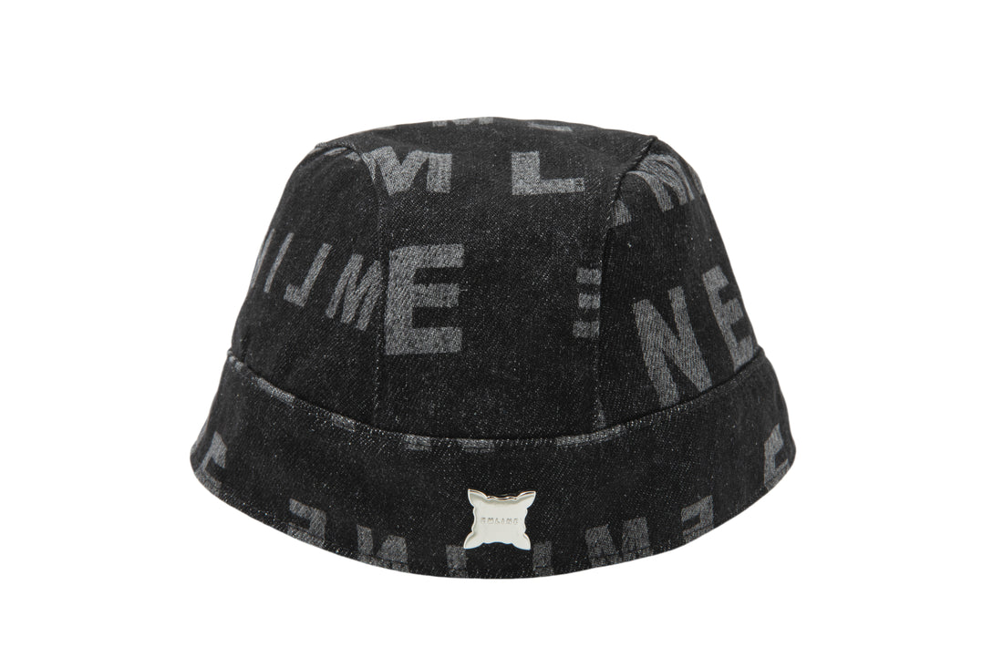 Biker Hat Design 001 - Black/Gray